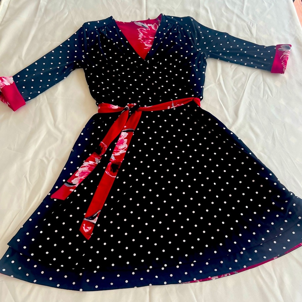 WHBM REVERSIBLE dress size Small